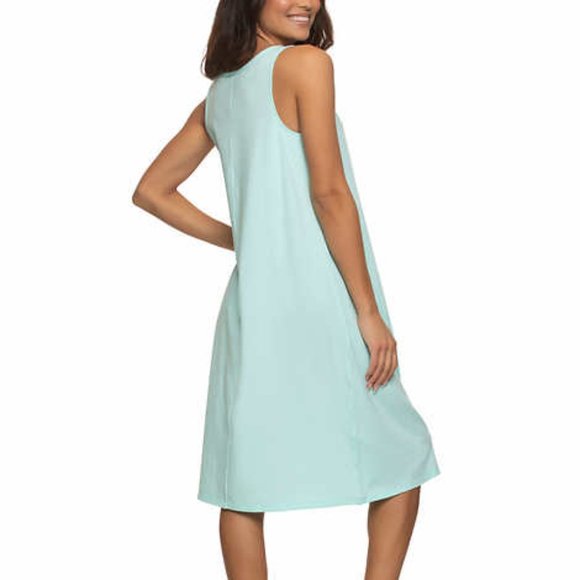 Gray / Blue Felina Ladies' Sleep Dress, 2-pack - Picture 5 of 7